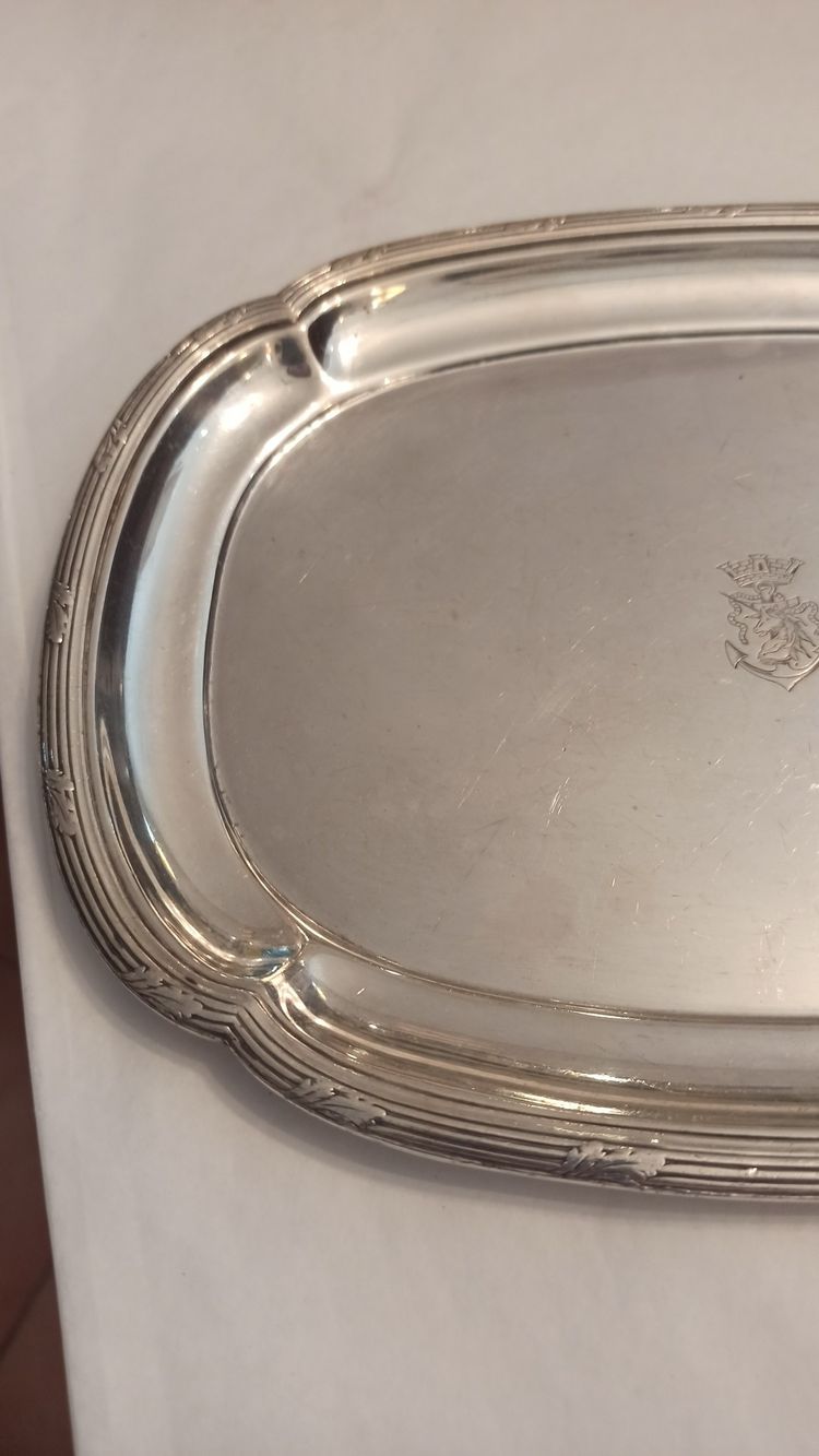Small Christofle Messageries Maritimes tray