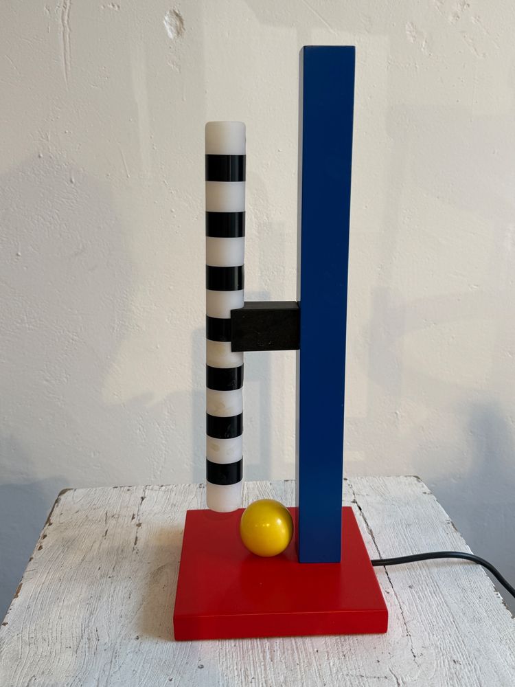 GERARD LAMY M.R.M model lamp in the style of Memphis