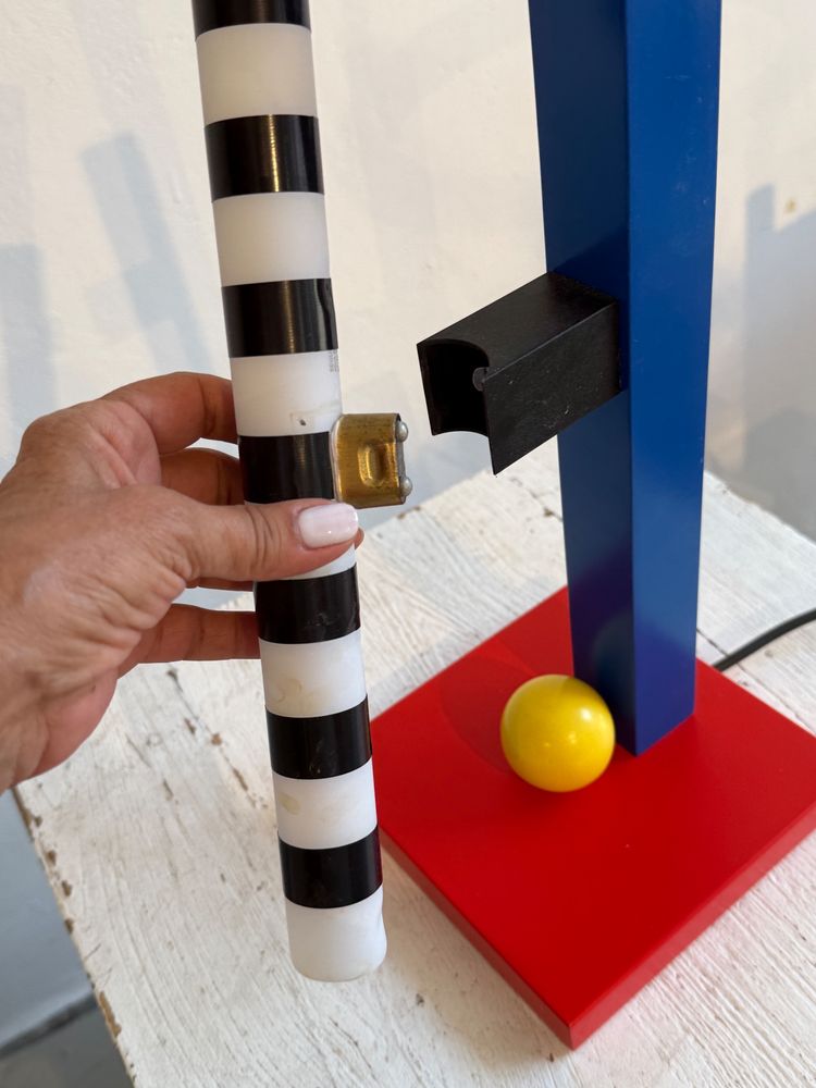 GERARD LAMY M.R.M model lamp in the style of Memphis