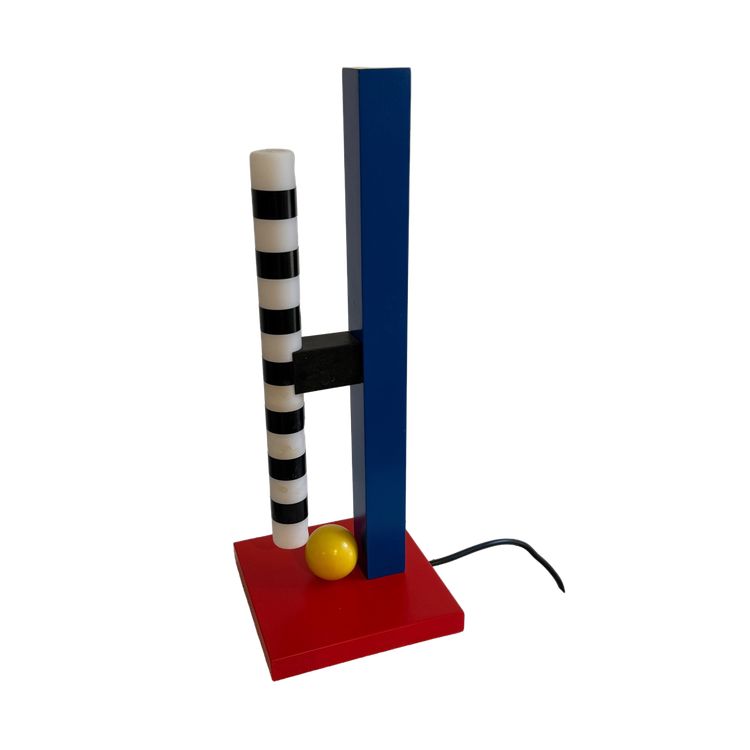 GERARD LAMY M.R.M model lamp in the style of Memphis