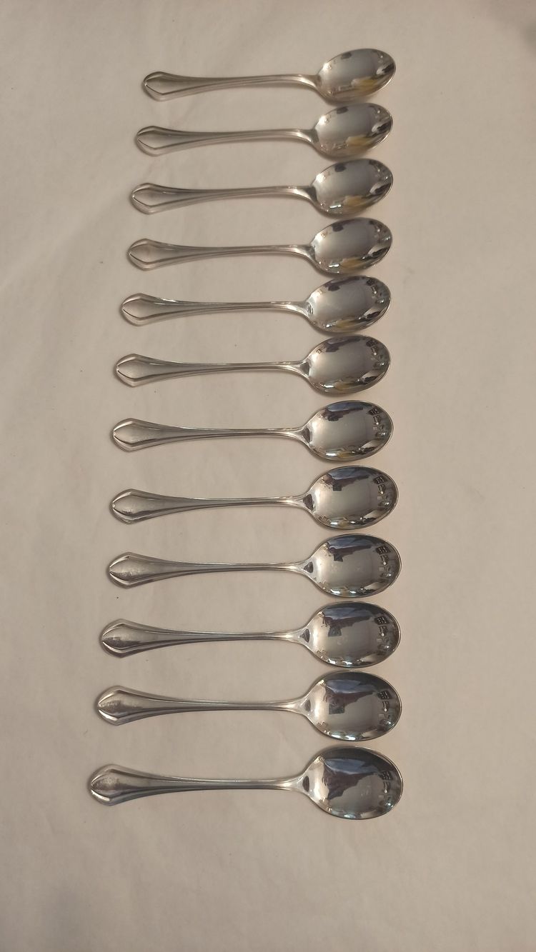 12 Christofle ice cream spoons