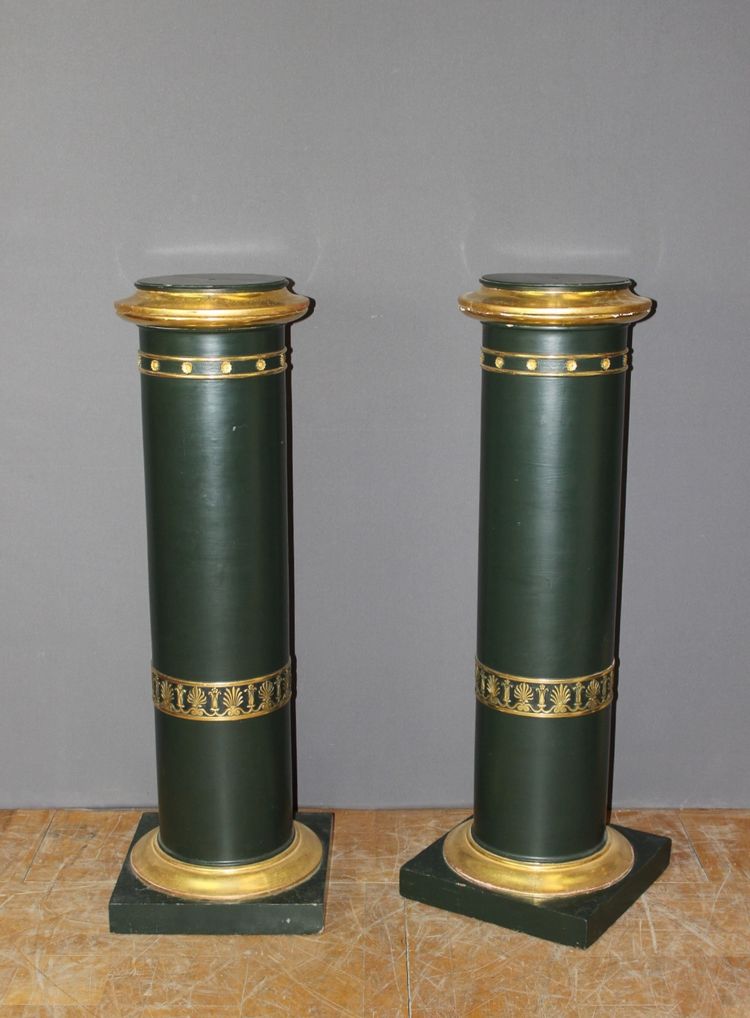 Pair of Empire style columns from the late 19th century