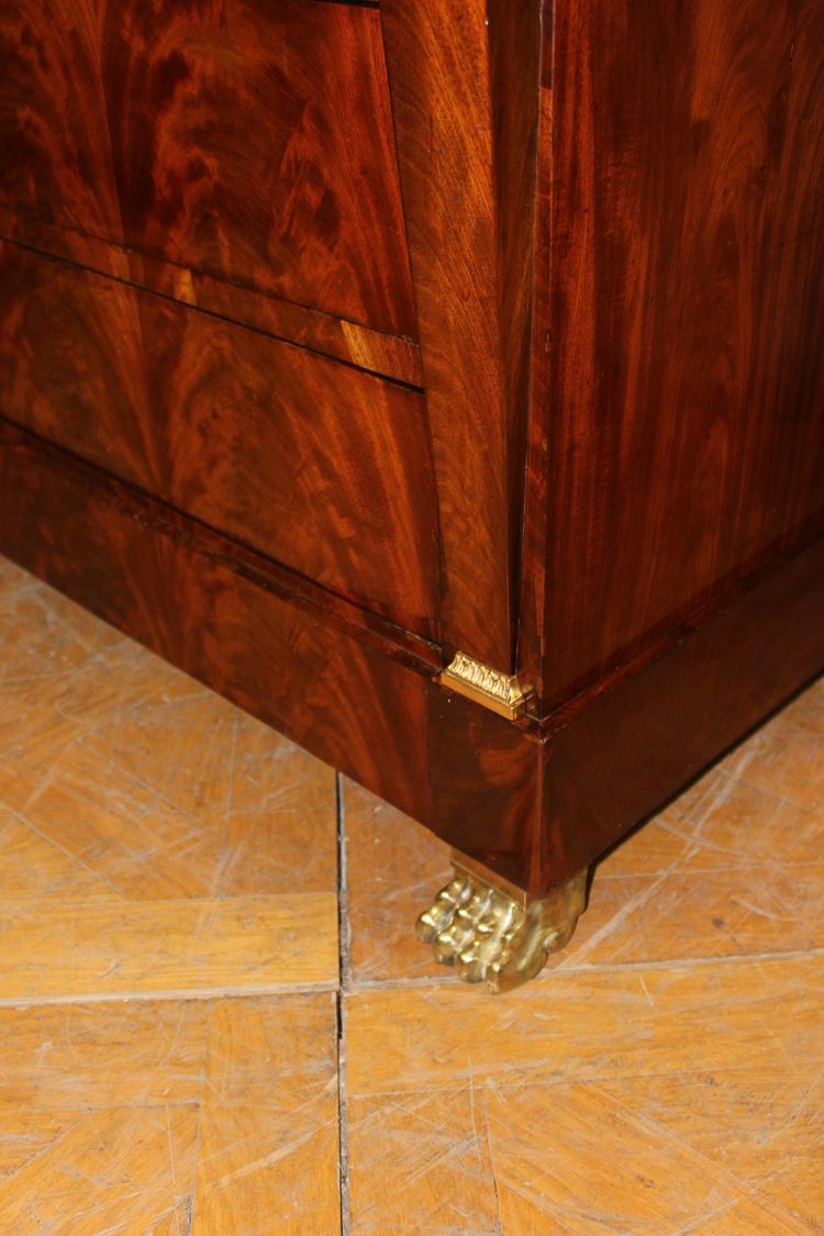 Commode Retour d'Egypte en acajou début XIX