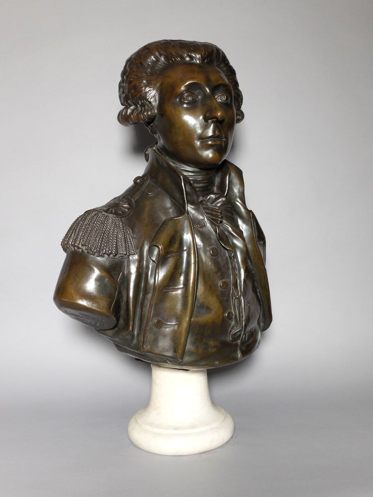 Busto del marchese de La Fayette di Jean-Antoine Houdon