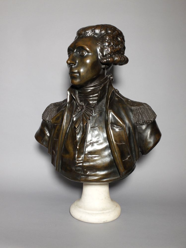 Busto del marchese de La Fayette di Jean-Antoine Houdon
