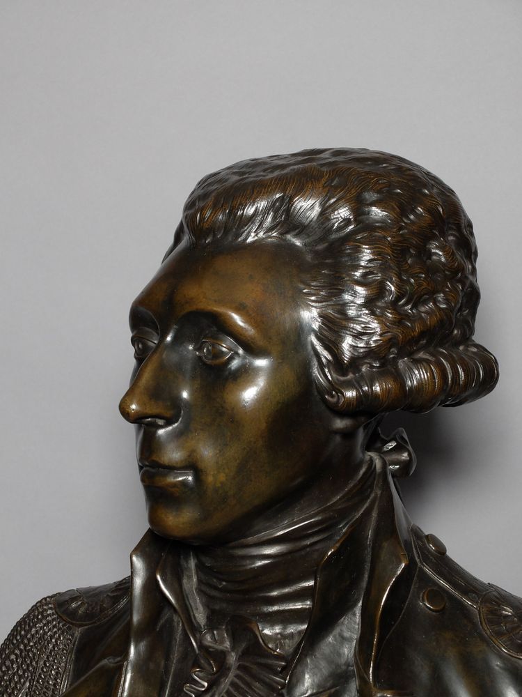 Busto del marchese de La Fayette di Jean-Antoine Houdon