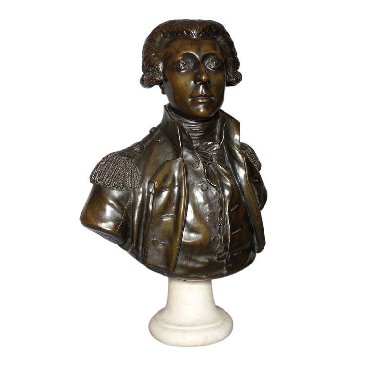 Busto del marchese de La Fayette di Jean-Antoine Houdon