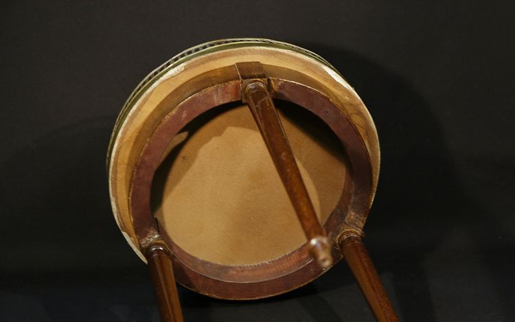 Small table / bouillotte table  Mahogany