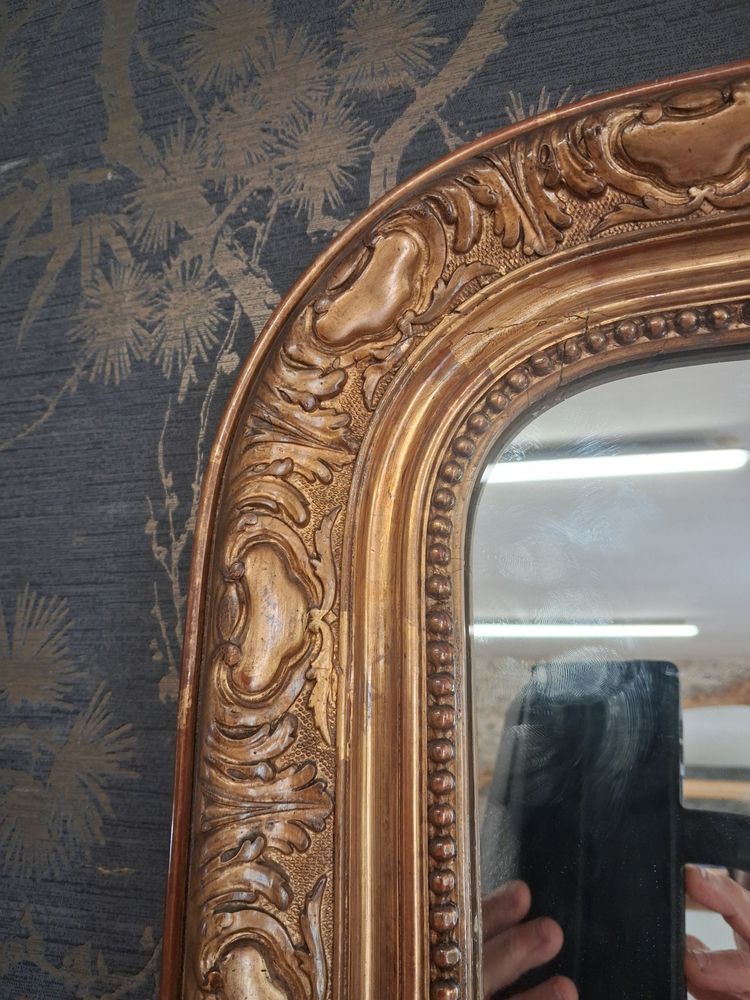 Specchio d'epoca Luigi Filippo 181 x 99