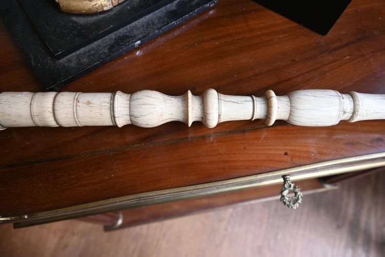 Rare baton de chef de fanfare du XIX