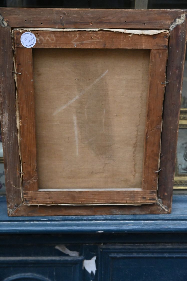 Ansicht von Caen, Öl auf Leinwand, spätes 19. Jahrhundert