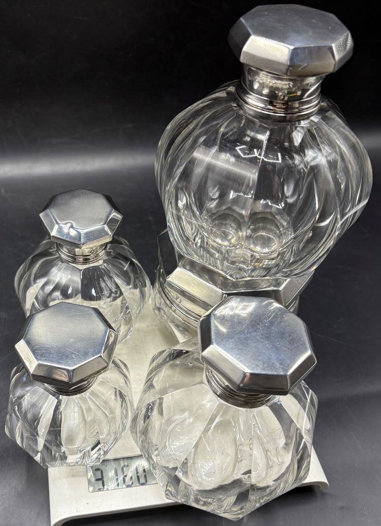BOTTLES AND BOX
