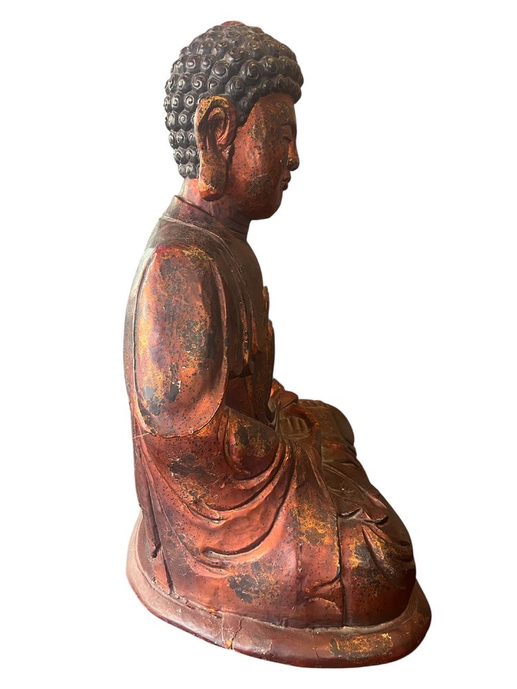 Important bouddha - Vietnam - XIX ème