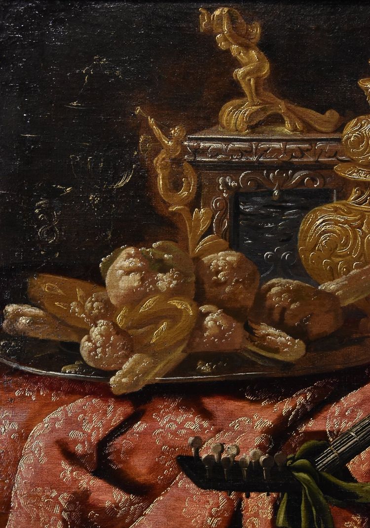 Antonio Tibaldi (rome, C. 1633 - 1684), Still Life With Precious Objects