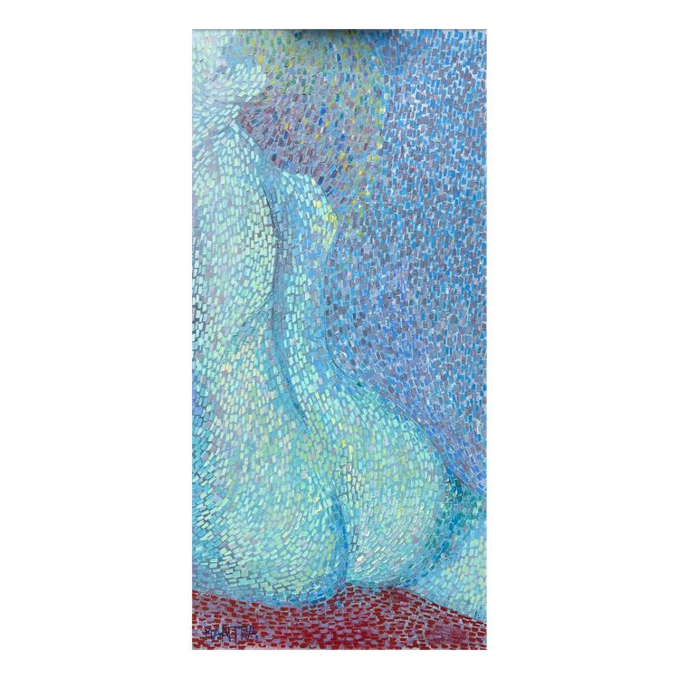 Femme nu de dos