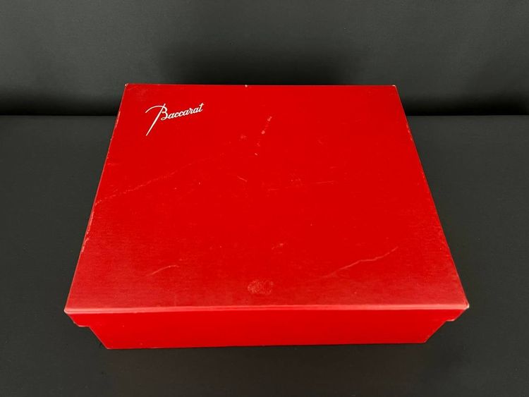 Set of 6 crystal cognac glasses – Baccarat, with original box