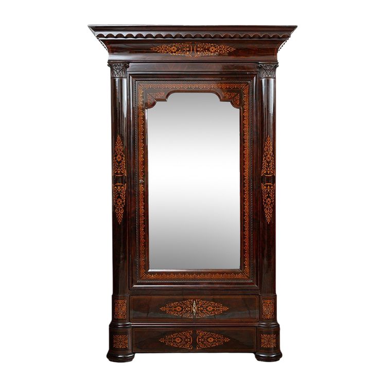 Armoire Smith napolitaine ancienne du début du 19ème siècle.