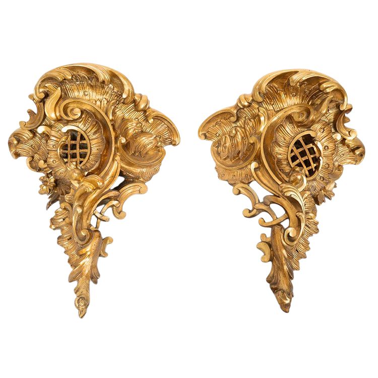 Paire d'étagères anciennes Louis Philippe, XIXe siècle.
