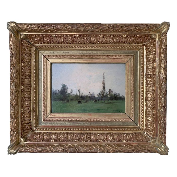 Paesaggio di Montigny-sur-Loing di Camille Dufour (1841-1933)