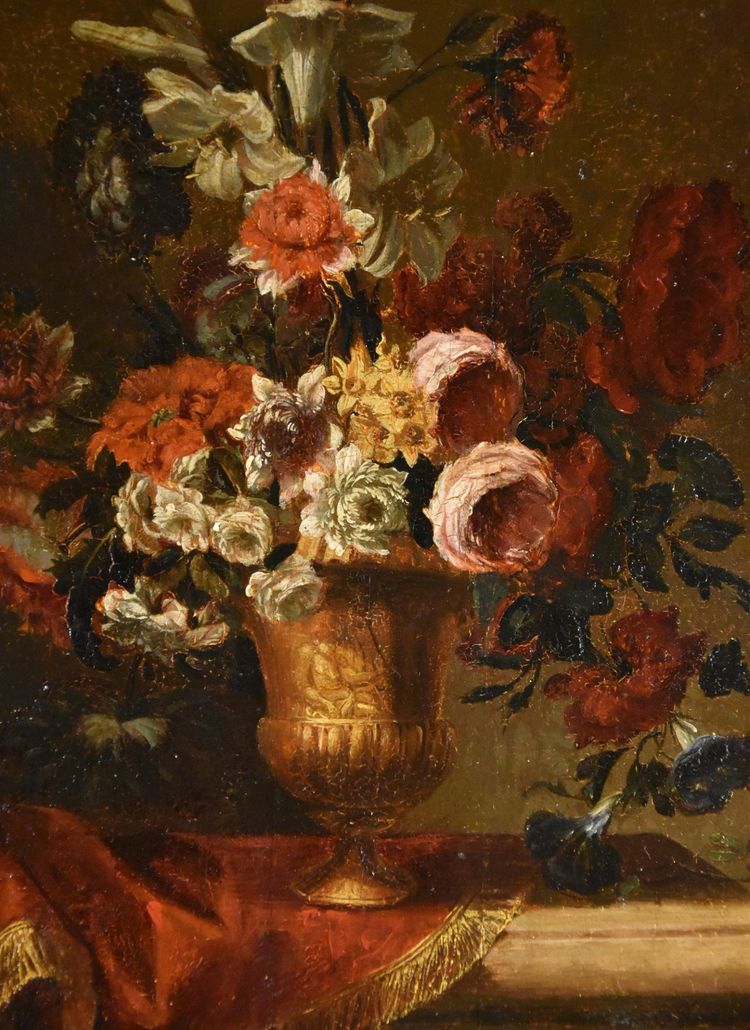 Blumenstillleben, Flämische Schule des 17. Jahrhunderts