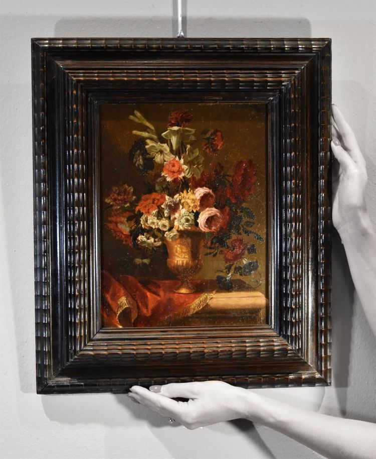 Blumenstillleben, Flämische Schule des 17. Jahrhunderts