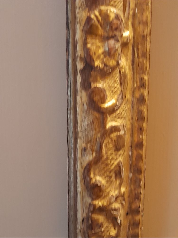 Cadre ancien  bois doré époque LXIV à  la Bérain