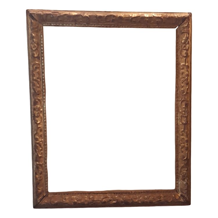 Cadre ancien  bois doré époque LXIV à  la Bérain