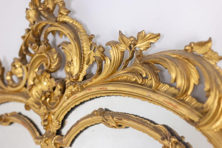 Miroir à parcloses de style Louis XV. Époque Napoléon III, circa 1880.LS64891856H