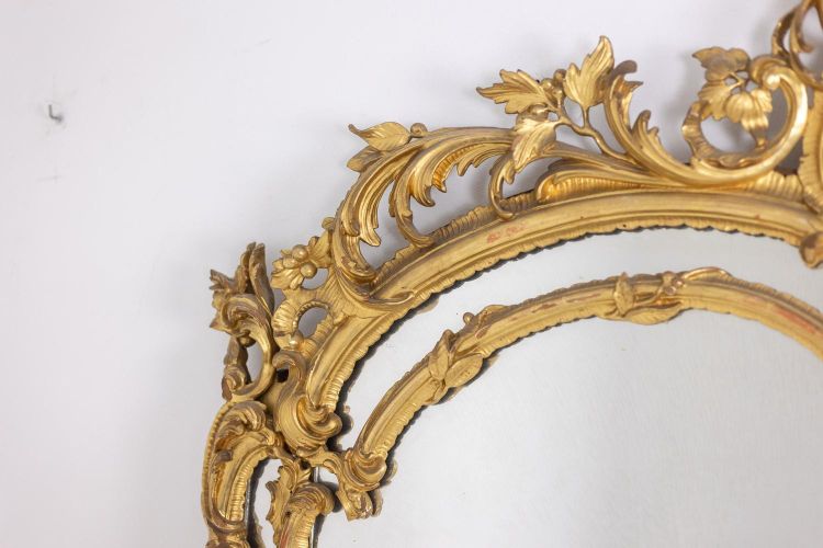 Miroir à parcloses de style Louis XV. Époque Napoléon III, circa 1880.LS64891856H