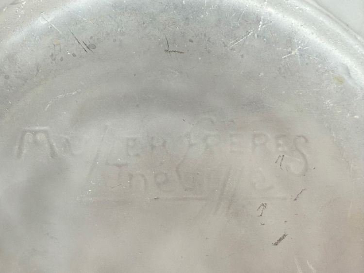 Superb and important Art Deco vase signed Muller Frères