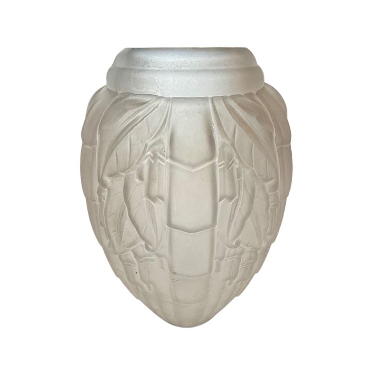 Superb and important Art Deco vase signed Muller Frères