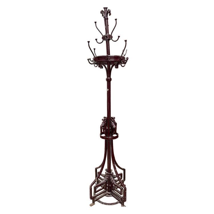 Porte manteau en fonte style Art nouveau