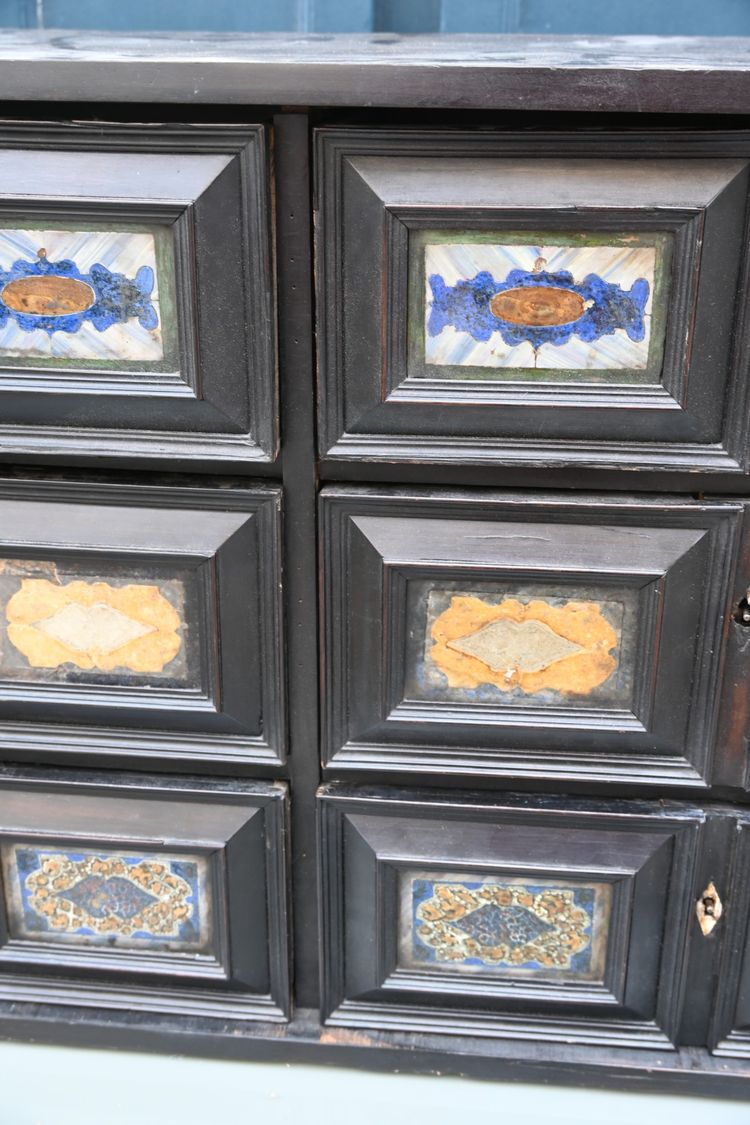 Cabinet Naples Italy, early 18th century workshop of Vittorio Billa