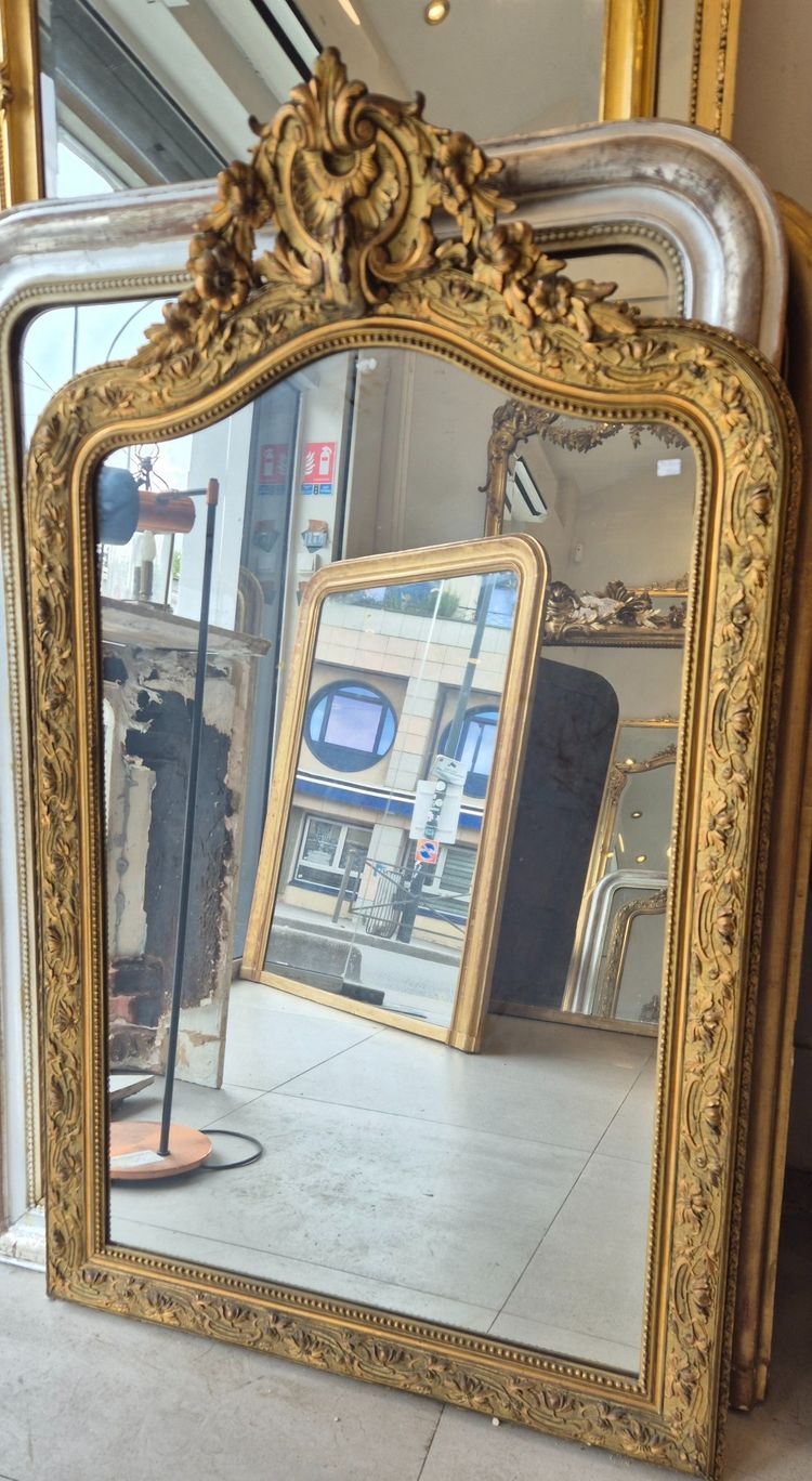 Art Nouveau mirror 94*146cm