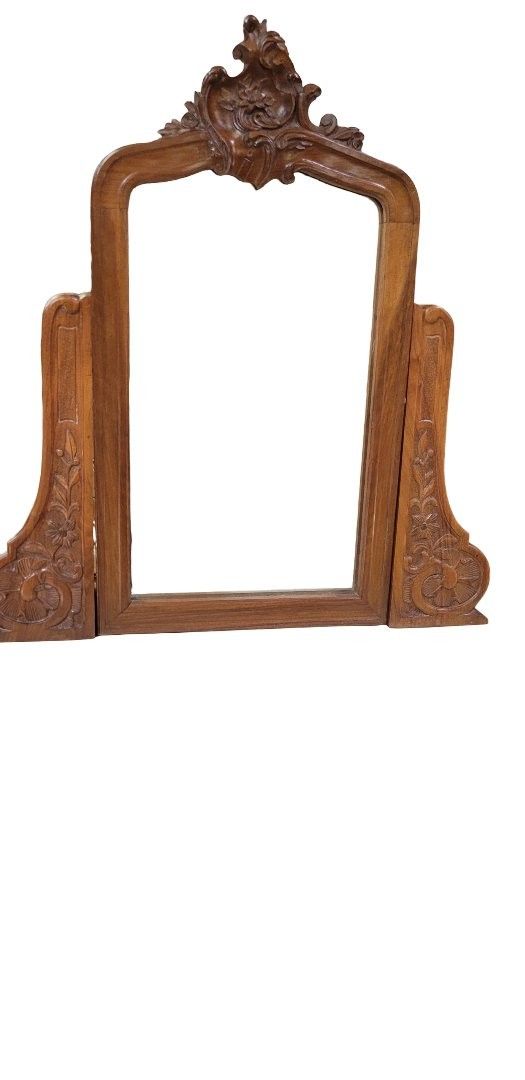 Meuble de toilette style Louis XV Provençal en noyer vers 1850 
