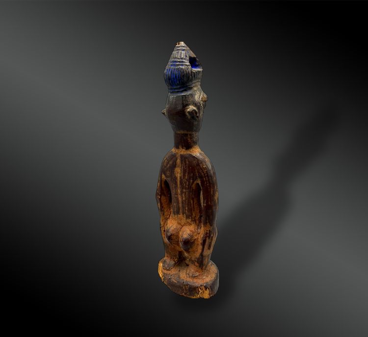 STATUETTE called Ibeji - Yoruba culture, Nigeria - First half of the 20th century