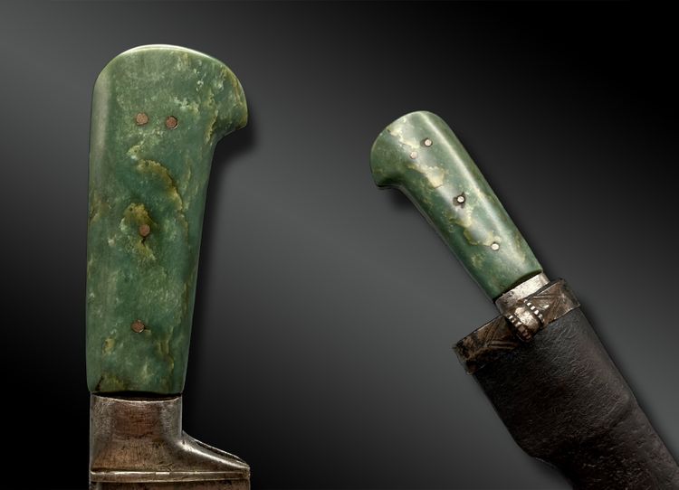 COLTELLO chiamato Pech Kabz - India - XIX secolo