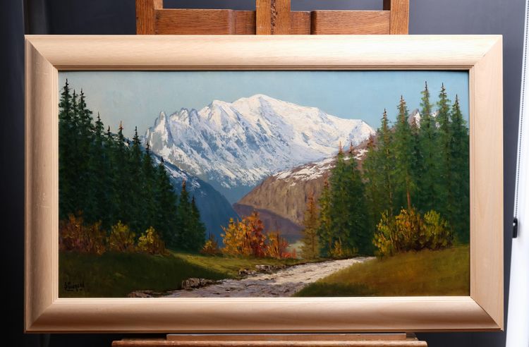 Vue du Mont Blanc