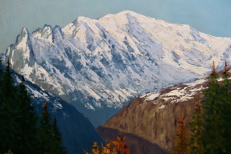 Vue du Mont Blanc