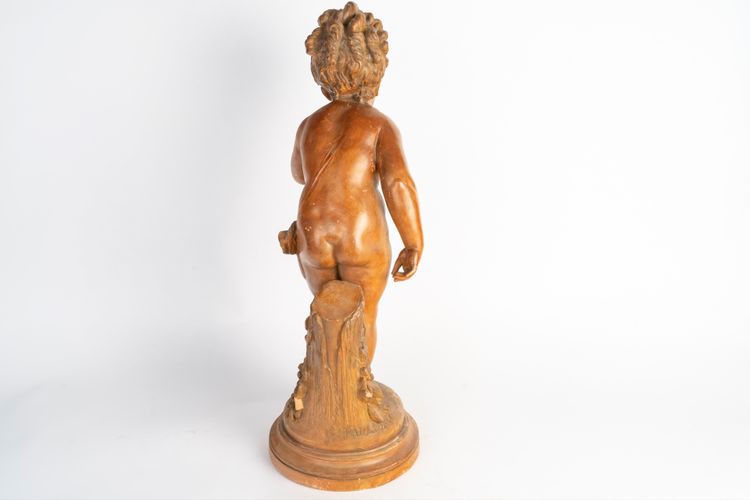 Scultura in terracotta di Paul Dubois, fine XIX secolo