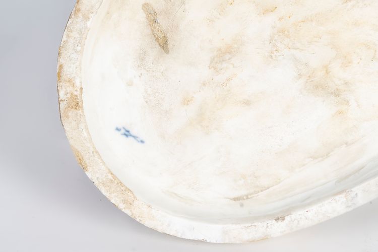 Groupe en porcelaine Meissen, fin XIXème siècle 