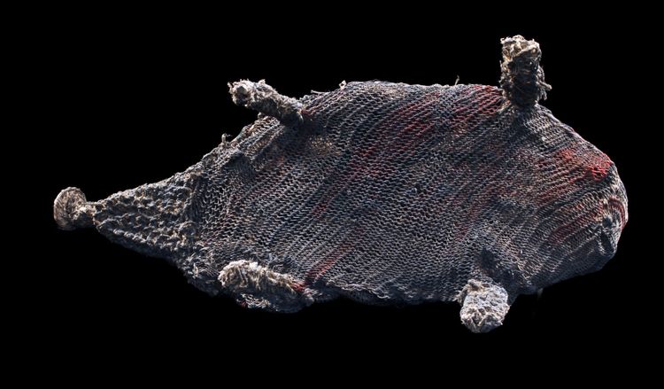 Figure de culte cochon, art tribal, art océanien, Océanie, art du Pacifique, 58cm