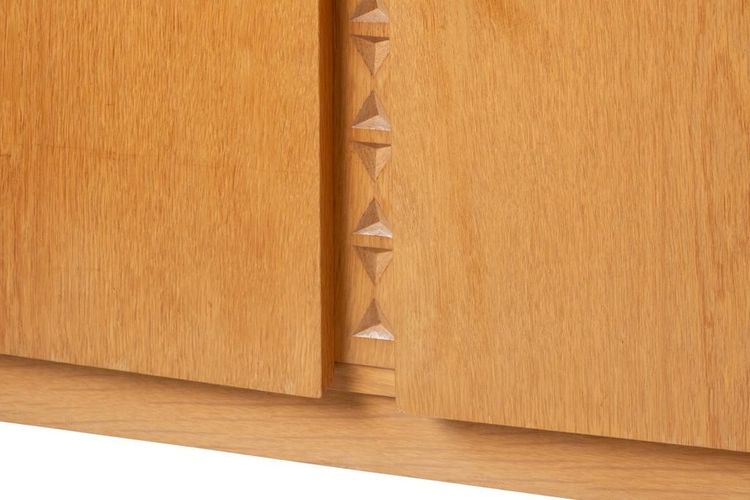 Oak and oak veneer sideboard. 1960s/70s.LS65231208Z