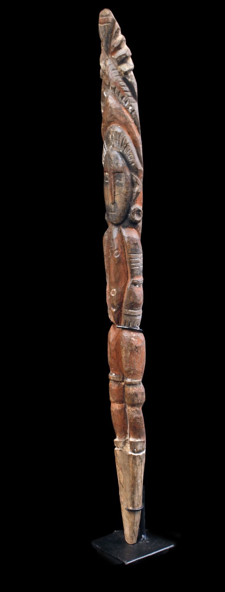 Abelam amulet, tribal art, oceanic art, Oceania, Pacific art, tribal statue, 58.5 cm