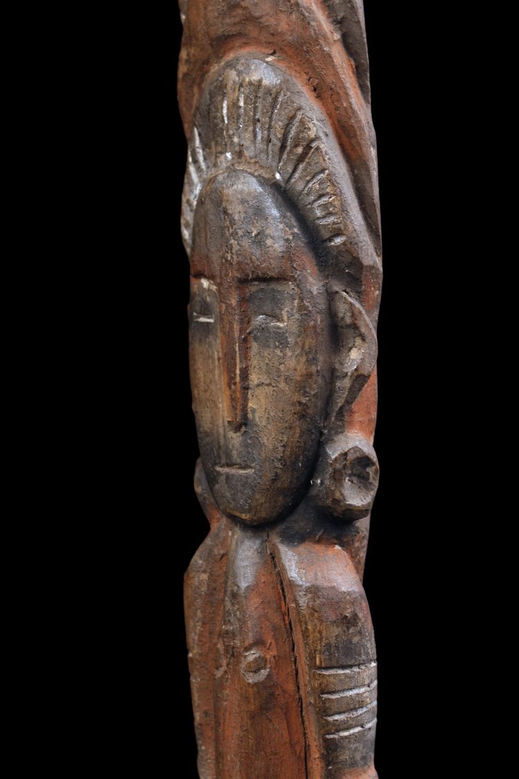 Abelam amulet, tribal art, oceanic art, Oceania, Pacific art, tribal statue, 58.5 cm