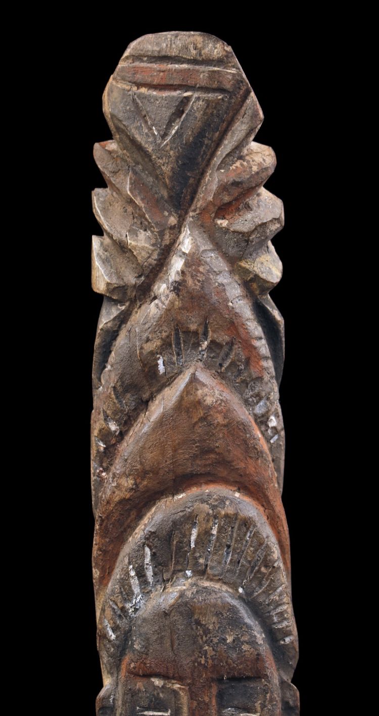 Abelam amulet, tribal art, oceanic art, Oceania, Pacific art, tribal statue, 58.5 cm