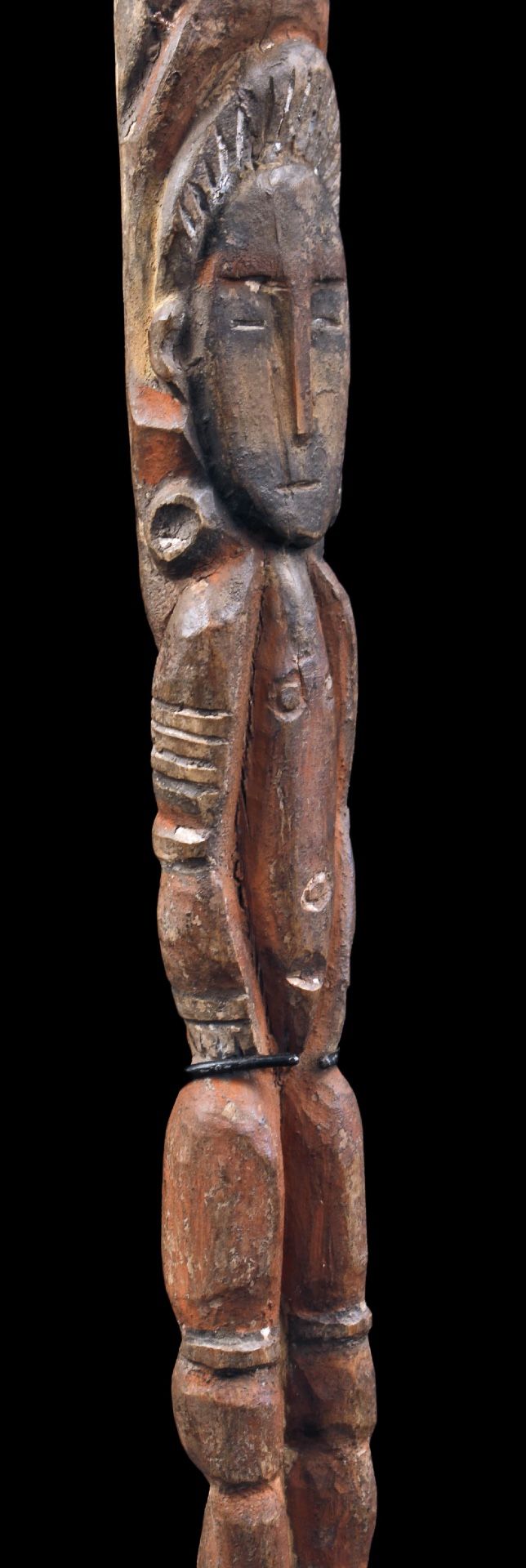 Abelam amulet, tribal art, oceanic art, Oceania, Pacific art, tribal statue, 58.5 cm