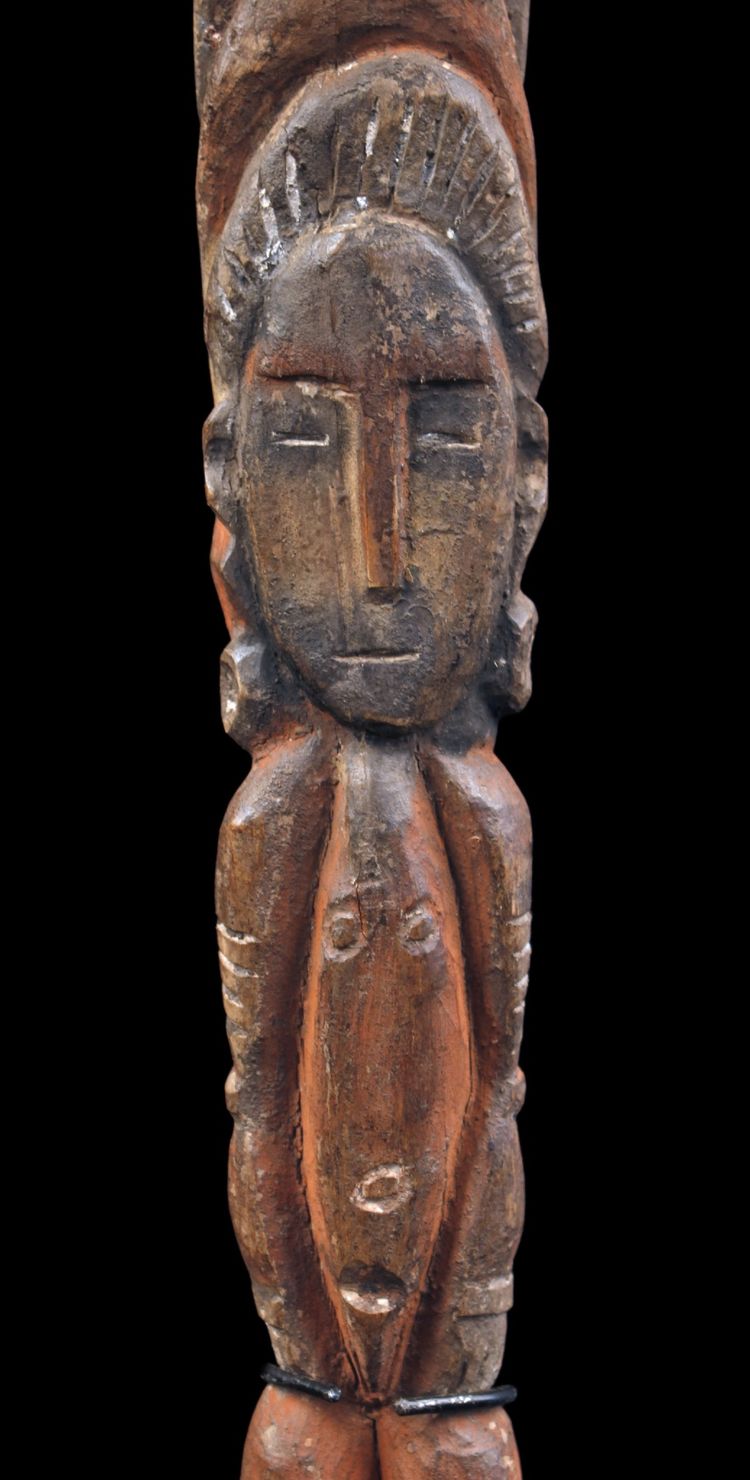 Abelam amulet, tribal art, oceanic art, Oceania, Pacific art, tribal statue, 58.5 cm