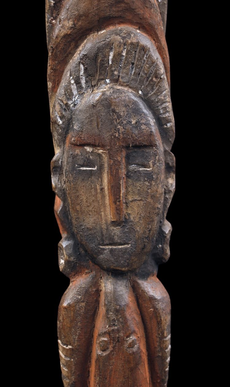 Abelam amulet, tribal art, oceanic art, Oceania, Pacific art, tribal statue, 58.5 cm