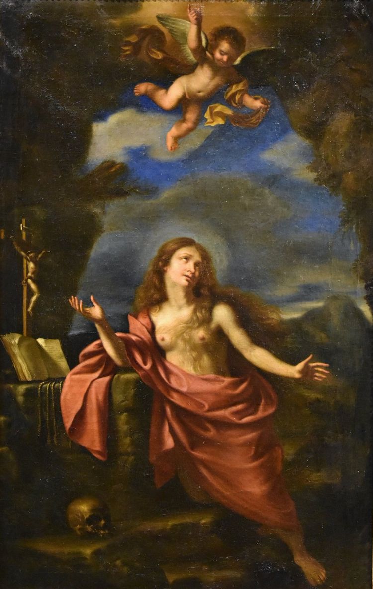 Maria Maddalena nel deserto, Giovanni Francesco Barbieri 'Il Guercino' (Cento, 1591 - Bologna, 1666)